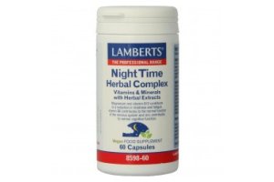 Lamberts Night Time Kruiden Complex 60 capsules