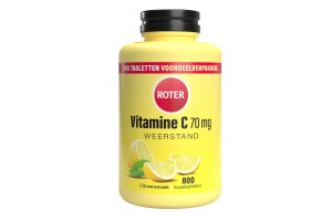 Roter Vitamine C 70 mg Citroen kauwtabletten